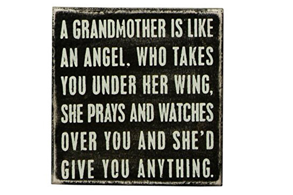 Box Sign A Grandmother